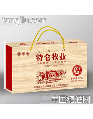 1x12盒特仑牧业风味饮品（木）礼盒