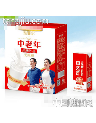 益菲尔中老年无蔗糖饮品礼盒