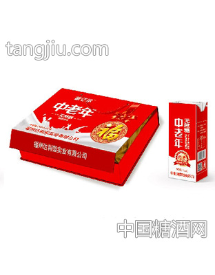 益菲尔中老年无蔗糖饮品250mlx12盒礼盒