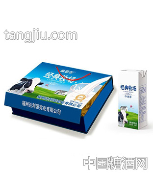 益菲尔经典牧场饮品250mlx12盒