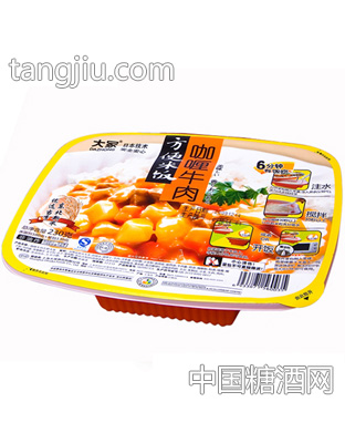 咖喱牛肉方便米饭