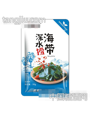 嘴爽品深水捞海带30g