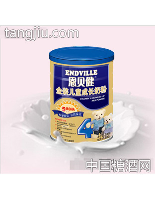 恩贝健金装儿童成长奶粉