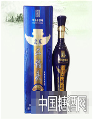 北京二锅头酒蓝盒