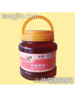 枣花蜂蜜膏1000g圆瓶装
