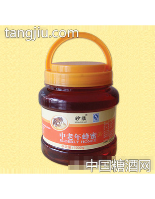 中老年蜂蜜膏1000g圆瓶装