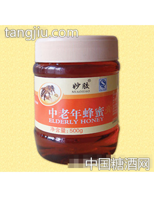 中老年蜂蜜膏500g圆瓶装