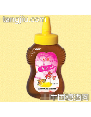 女士蜂蜜膏500g尖瓶装