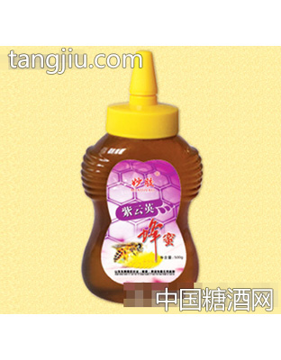 紫云英蜂蜜膏500g尖瓶装
