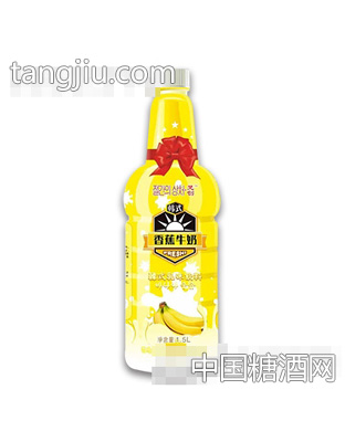 韩式香蕉牛奶乳味饮料1.5L