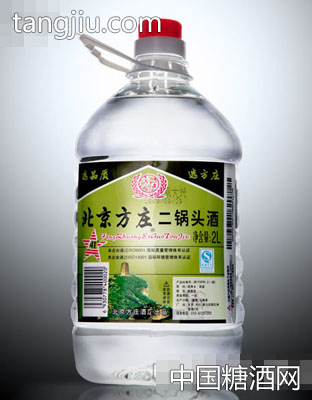 北京方庄绿标桶装二锅头酒