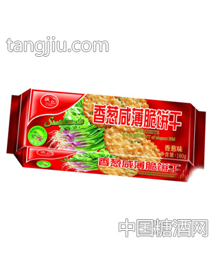 香葱咸薄脆饼干180g