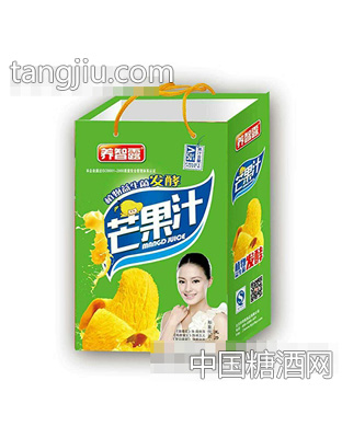 养智露芒果汁手提箱装