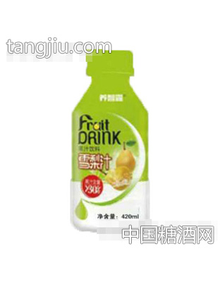 养智露雪梨汁420ml