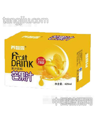 养智露芒果汁420ml（箱）