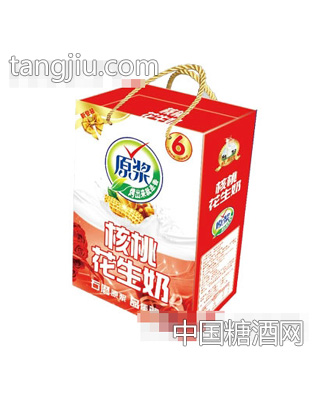 原浆核桃花生牛奶礼盒装