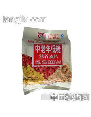 智诚中老年低糖营养麦片700g