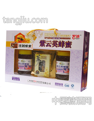 智诚紫云英蜂蜜礼盒1200g