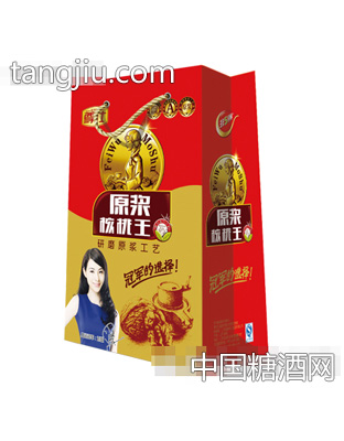 尊仕原浆核桃王红手提袋