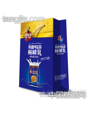尊仕新疆阿克苏核桃乳手提袋
