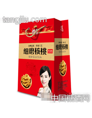 尊仕细磨核桃植物蛋白饮料手提袋