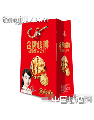 尊仕核桃植物蛋白饮料手提袋