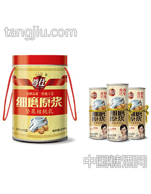 尊仕细磨原浆坚果核桃乳纸筒