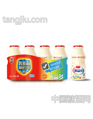 尊仕优益多乳酸菌风味饮料100mlX4