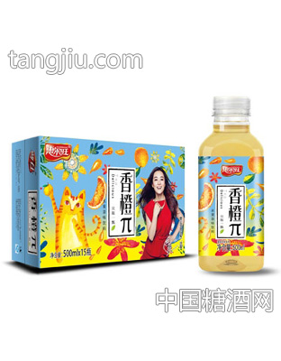 惠尔旺香橙π水果茶味饮料500mlX15