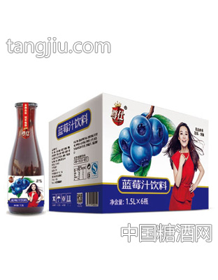 尊仕蓝莓汁饮料1.5LX6
