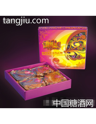 蜂蝶轩低糖金丝伍仁月饼