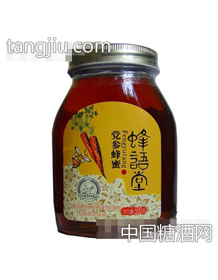 蜂语堂党参蜂蜜500g
