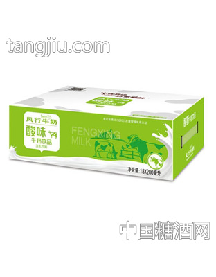 风行酸味牛奶饮品18x200ml
