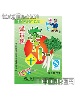 强哥牌萝卜干60g