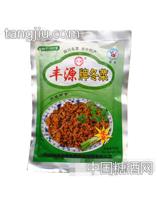 70g细嫩冬菜