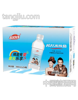 起跑线柠檬味无汽苏打水360mlx24瓶