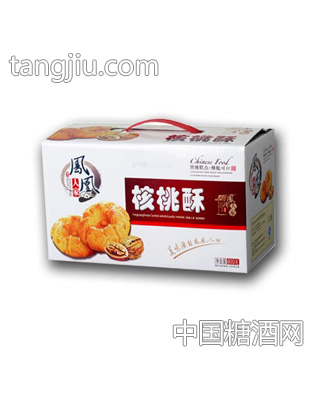 凤凰人家核桃酥纸盒800g