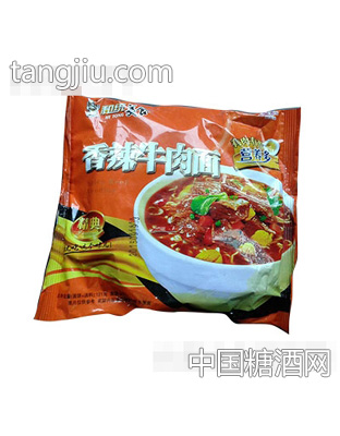 和统精典香辣牛肉面
