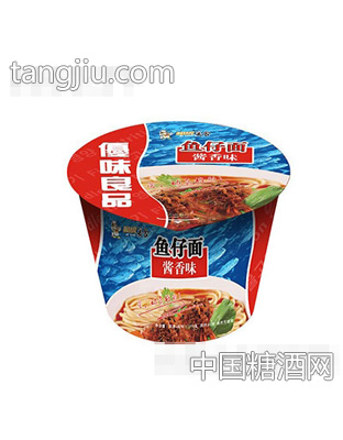 和统酱香鱼仔桶面