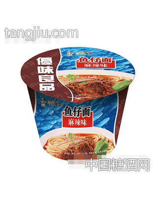 和统麻辣鱼仔桶面