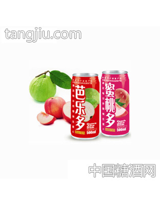 康辉芭乐多和蜜桃多饮料
