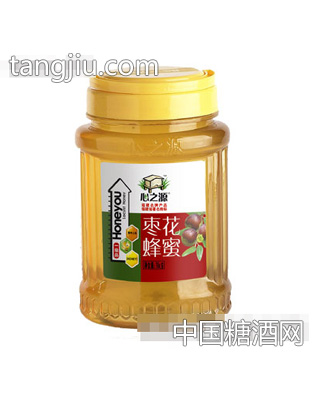心之源1000g枣花蜂蜜