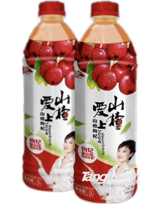 爱上山楂 枸杞山楂开胃饮料1L