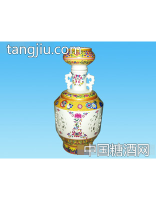 杏之坊 黄色瓷瓶