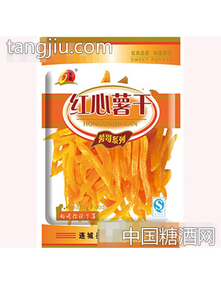 薯哥红心薯干条300g