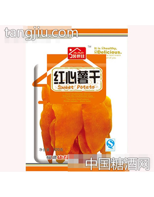 薯世佳红心地瓜片320g