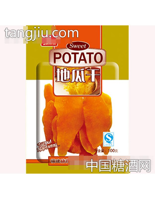 薯世佳红心地瓜片100g