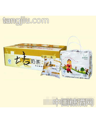 大麦奶茶