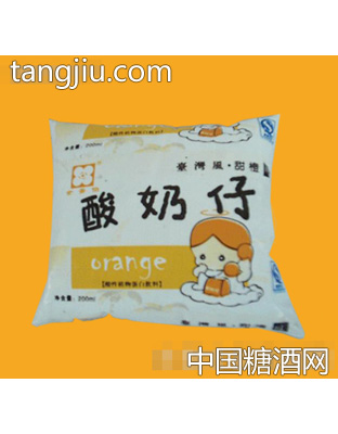 甜橙味酸奶