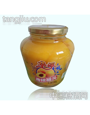 华深958g黄桃罐头